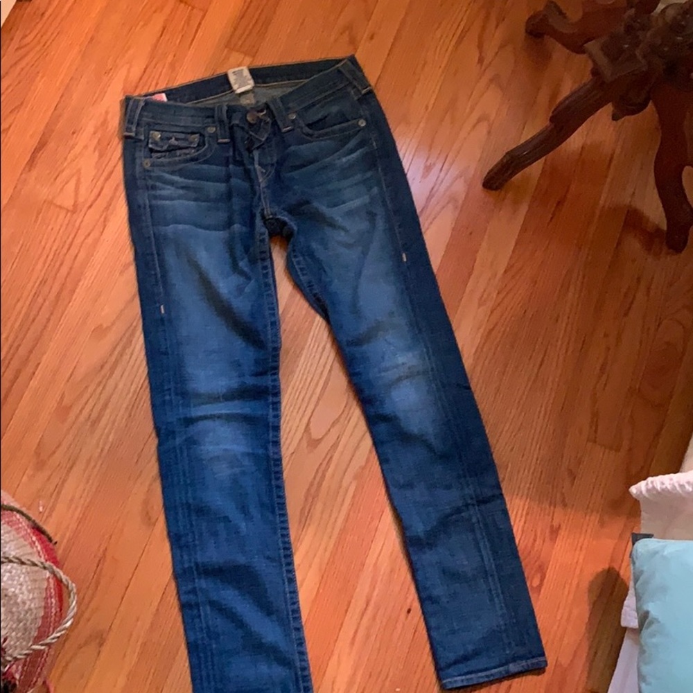 True Religion slim boot cut jean